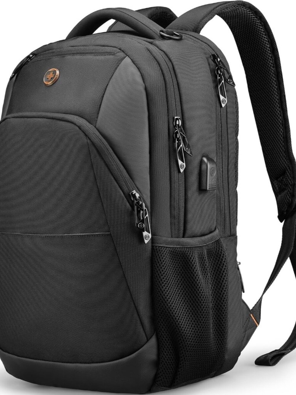 Versatile 16-Inch Travel & Laptop Backpack with RFID & USB Charging